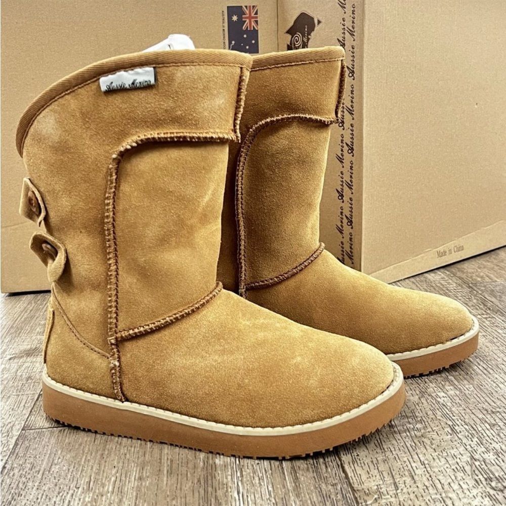 Aussie Merino Philipa Boots In Tan